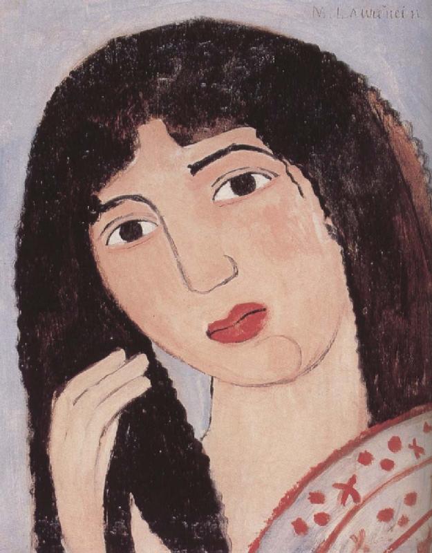 Marie Laurencin Portrait of younger girl